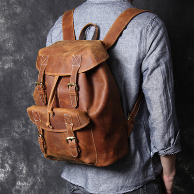 Leather Knapsack | Weston