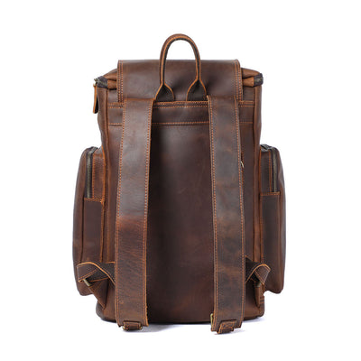 Leather Laptop Backpack | York