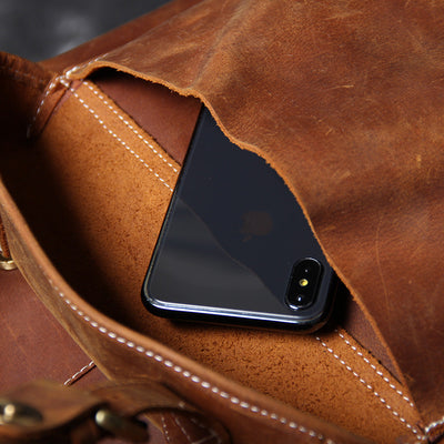 Leather Knapsack | Weston