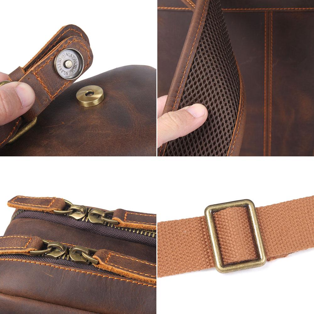 Brown Leather Backpack | Stellan