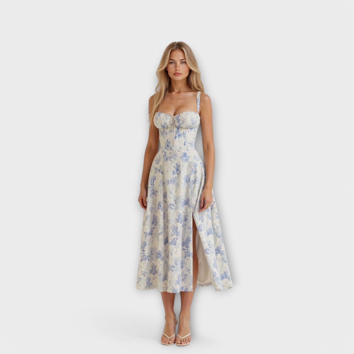 Kiana - Corset Midi Dress