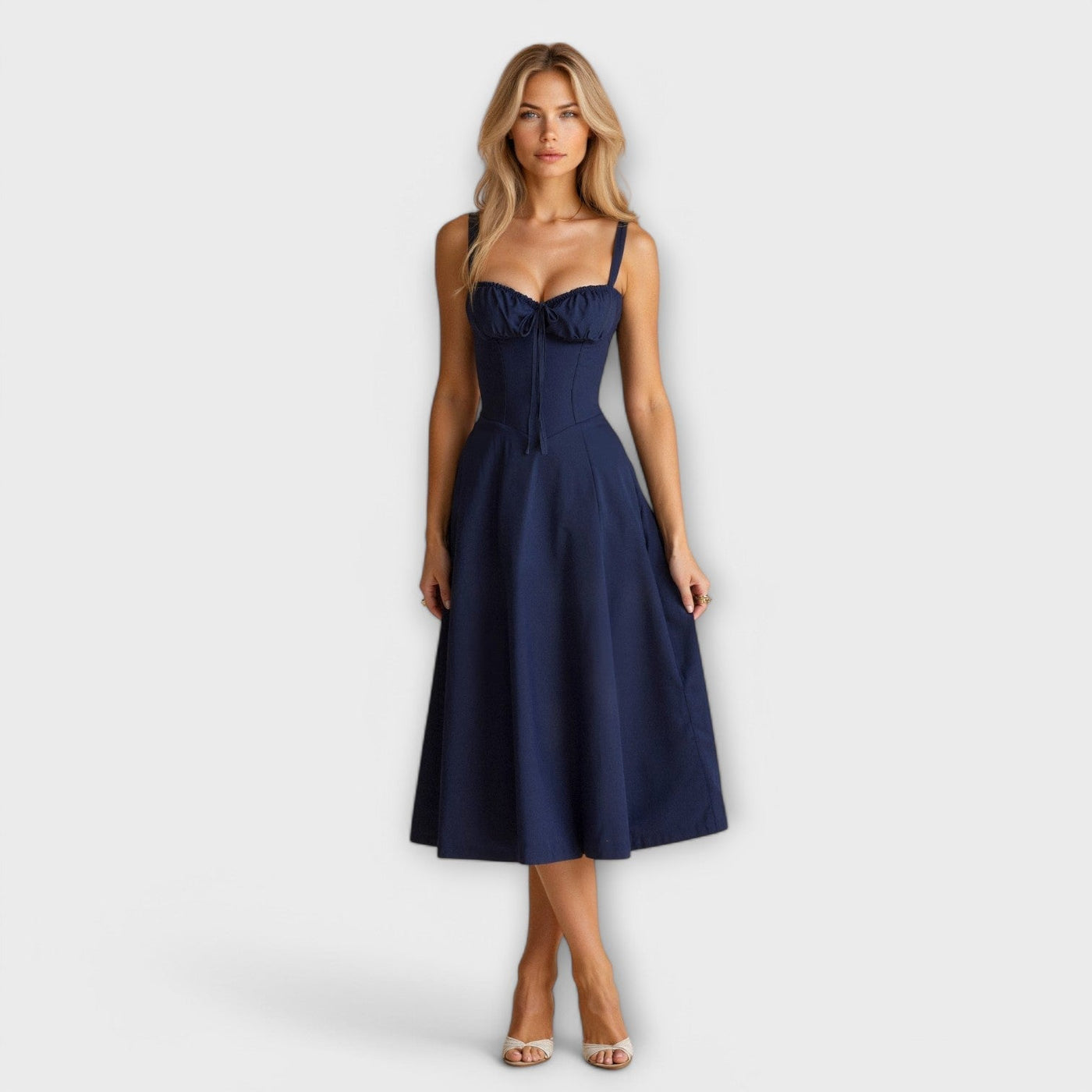 Kiana - Corset Midi Dress