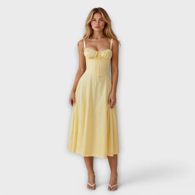 Kiana - Corset Midi Dress