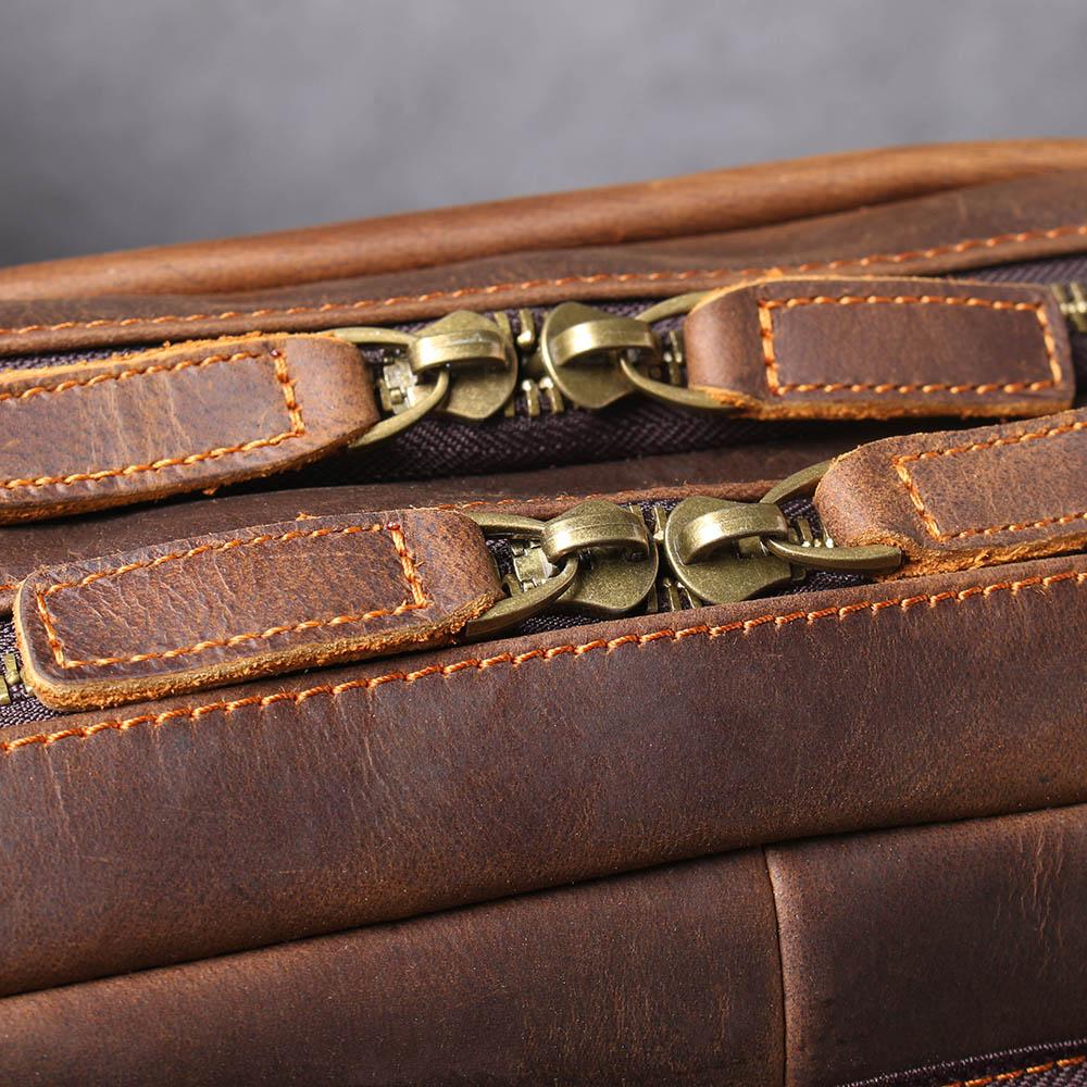 Brown Leather Backpack | Stellan