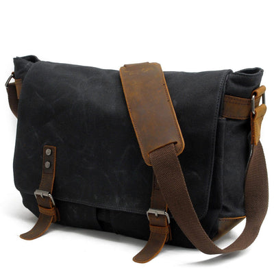 Retro Brown Messenger Bag | Cillian