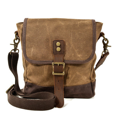 Small Canvas Messenger Bag | Theron