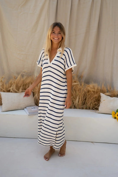 SOPHIA™ | THE STRIPED KNIT DRESS