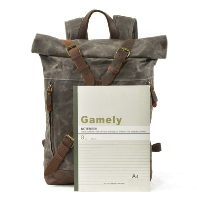 Canvas Rucksack Backpack | Kian