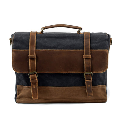 Waxed Canvas Messenger Bag | Phoenix
