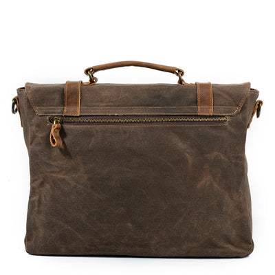 Waxed Canvas Messenger Bag | Phoenix